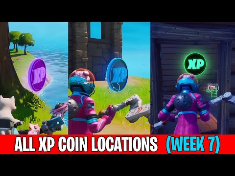 ALL XP COINS LOCATIONS IN FORTNITE SEASON 3 CHAPTER 2 (Week 7)