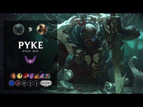 Pyke Mid vs Akshan - EUW Master Patch 12.19