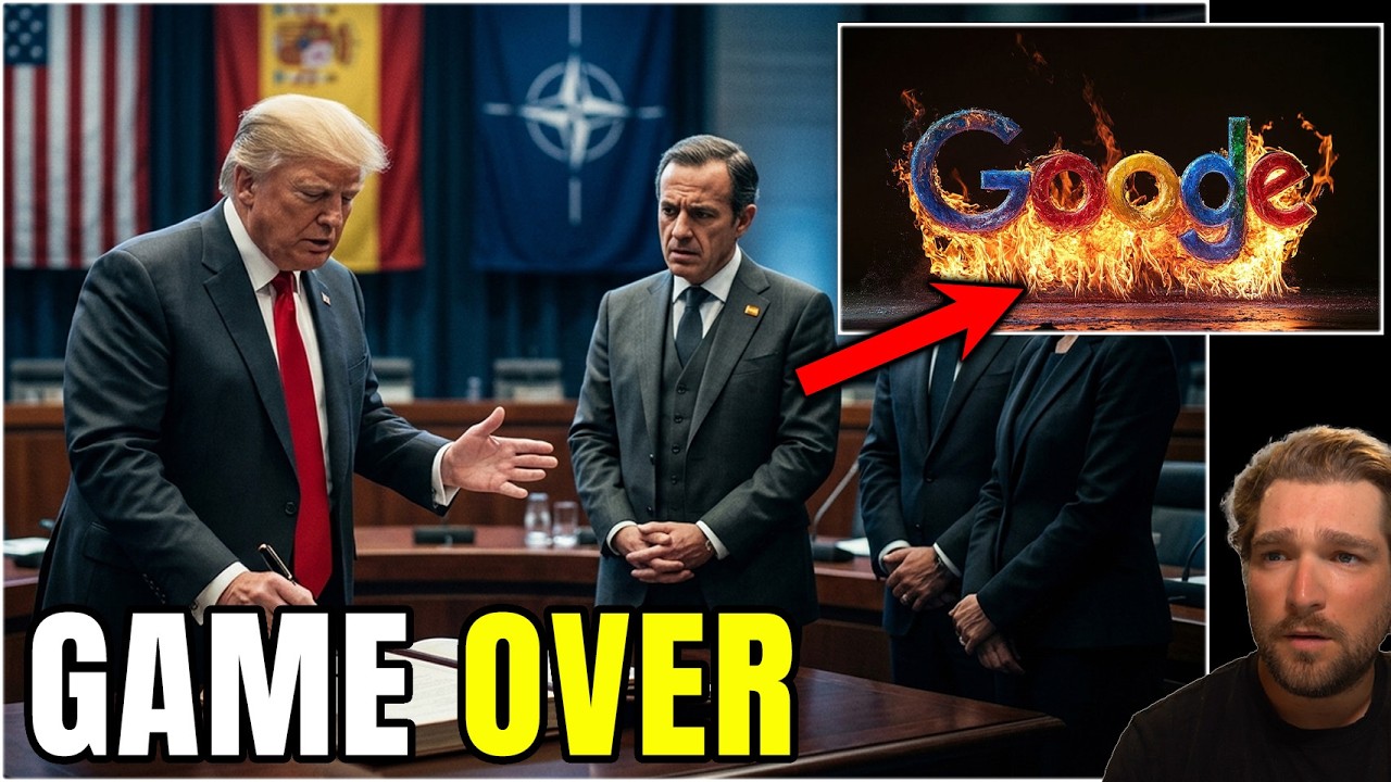 Trump Removes Spain From NATO - EU Bans Google