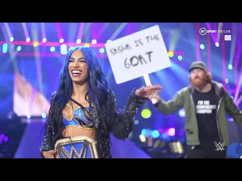 Sasha Banks Entrance As Smackdown Women’s Champion - Smackdown: January 22, 2021 (8k)