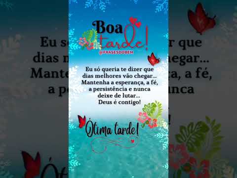 Vídeo: Frase boa tarde: perguntas e respostas para mensagens