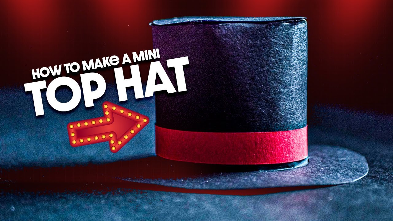 How to Make a Top Hat Template (Printable)