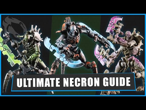 How to Paint NECRONS for Warhammer 40k - An Ultimate Guide 