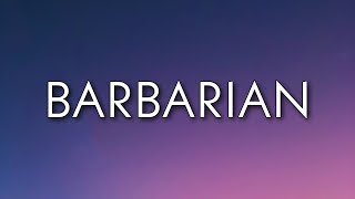 Calboy - Barbarian (Lyrics) ft. Lil Tjay