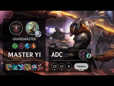 Master Yi ADC vs Lucian - BR Grandmaster Patch 11.19