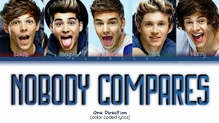 One Direction - Nobody Compares Lyrics (Color Coded Lyrics)