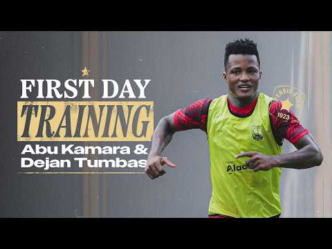 Sesi Latihan Perdana dari Dejan Tumbas & Abu Kamara 💥🔴