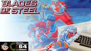 BLADES OF STEEL – Commodore 64 (1990) | High-Intensity Hockey Brawls on Ice