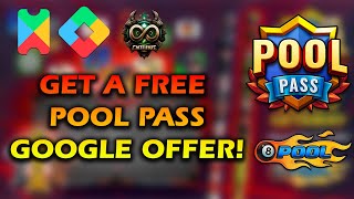 How to Get a Free Pool Pass at 8 Ball Pool | Google Offer 2024!