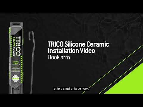 TRICO Silicone Ceramic - Hook Arm Installation Video (CC)