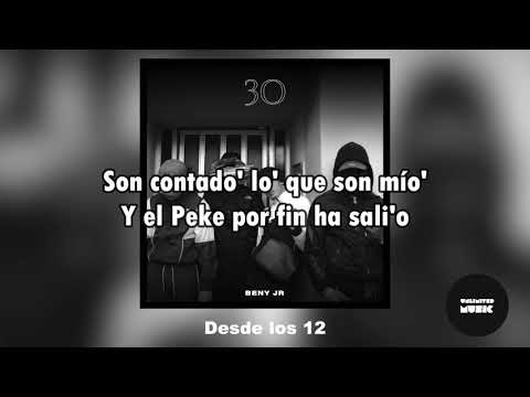 Beny Jr - Desde los 12 (Lyrics/Letra)