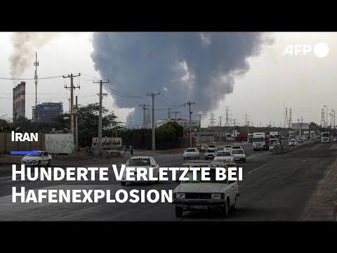 Iran: Gewaltige Explosion erschüttert Containerhafen - Hunderte Verletzte | AFP