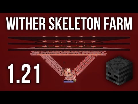 Minecraft Wither Skeleton Farm 1.21 | Mechanics Explained!