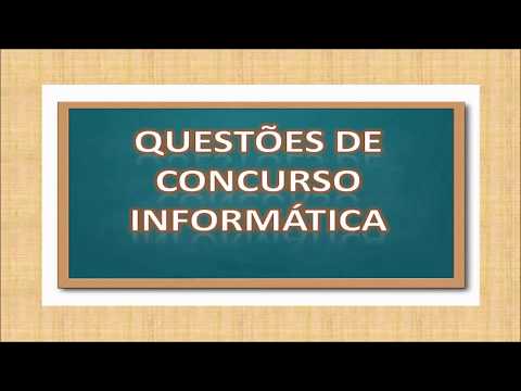 Banca FCC - Noções de Informática