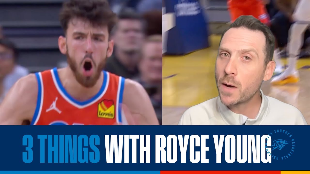 3 Things with Royce Young 🤳 | OKC Thunder at Golden State Warriors | December 2, 2025