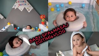 BABY SPA 👶// VLOG // BEBEK MASAJI NASIL YAPILIR