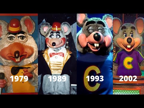 Evolution of Chuck E. Cheese's Animatronic Show Stages