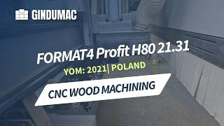 Format 4 Profit H80 21.31 machining centre for sale - Image 4 | Machineryline ZW Format 4 Profit H80 21.31 machining centre | Image 4 - Machineryline