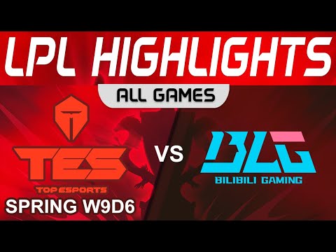 TES vs BLG Highlights ALL GAMES LPL Spring Season 2023 W9D6 Top Esports vs Bilibili Gaming by Onivia