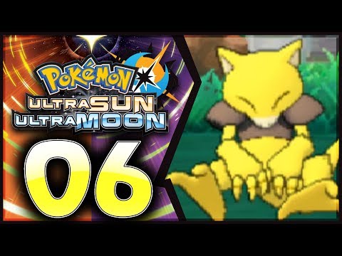 Pokemon Ultra Sun and Moon: Part 6 - RARE ABRA! [100% Walkthrough]