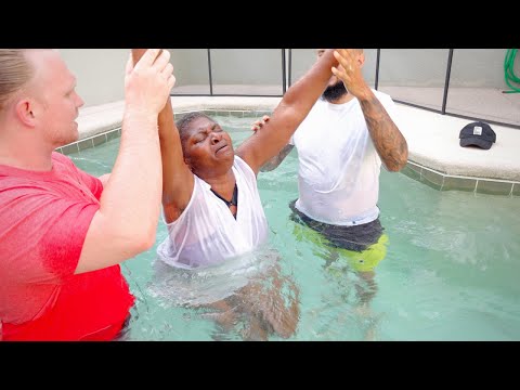 They got BAPTIZED in WATER, FILLED with the HOLY SPIRIT, and DELIVERED from DEMONS all at once!