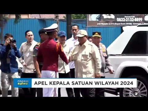 GELARAN APEL KASATWIL POLRI 2024 HARI PERTAMA