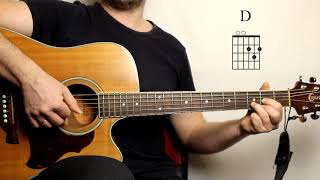Love me tender (E.Presley) in C and in D. How to play?