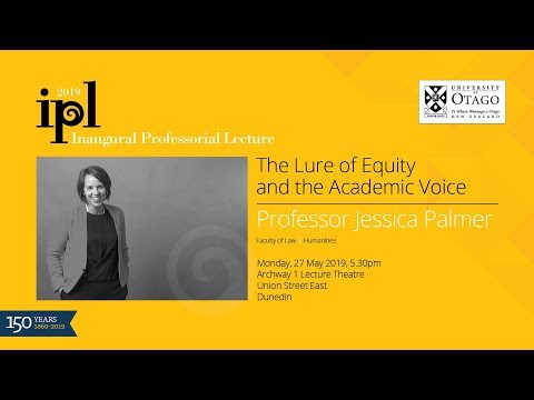 IPL Jessica Palmer "The Lure of Equity and the Academic Voice"