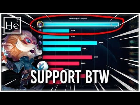 Autofilled to SUPPORT?? Still the MOST DAMAGE IN THE GAME - Heisendong