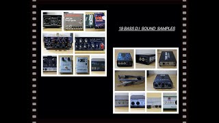 Video thumbnail for 19 Bass Direct Box Sound  Samples #2 jazz Bass  ベース ダイレクトボックス比較 ジャズベース編 by Teppei's Bass Groove