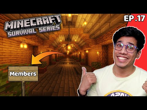 Building A Hall Of Fame | Minecraft Survival Series Episode 17