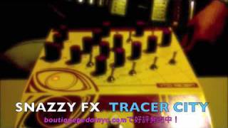 Video thumbnail for SNAZZY FX "Tracer City" Les PaulとDrum MachineでのDemo by RETADA!!! by tokiony