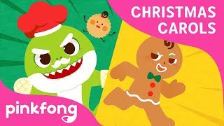 Baby Shark vs Gingerbread Man | Christmas Carol | Pinkfong Songs for Children