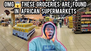 Which groceries can you find in African supermarkets