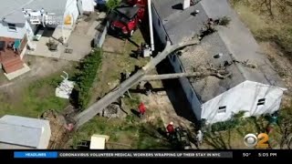 Toms River Community Cleans Up After Violent Storm