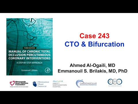Case 243: Manual of CTO PCI - CTO & bifurcation