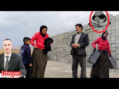 Pregnant Sahar works in the workshop instead of Mohsen; for debt and a lawyer🥹