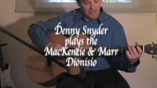 Denny Snyder Plays a MacKenzie & Marr Dionisio Cedar Top Acoustic