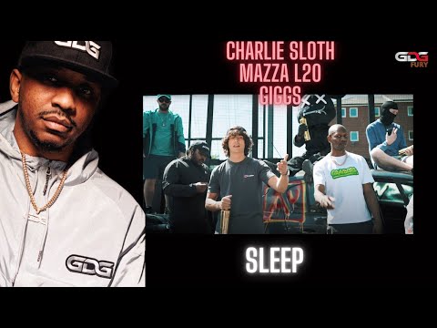 AMERICAN Reacts to Charlie Sloth ft. Mazza L20, Giggs - SLEEP (Official Music Video)