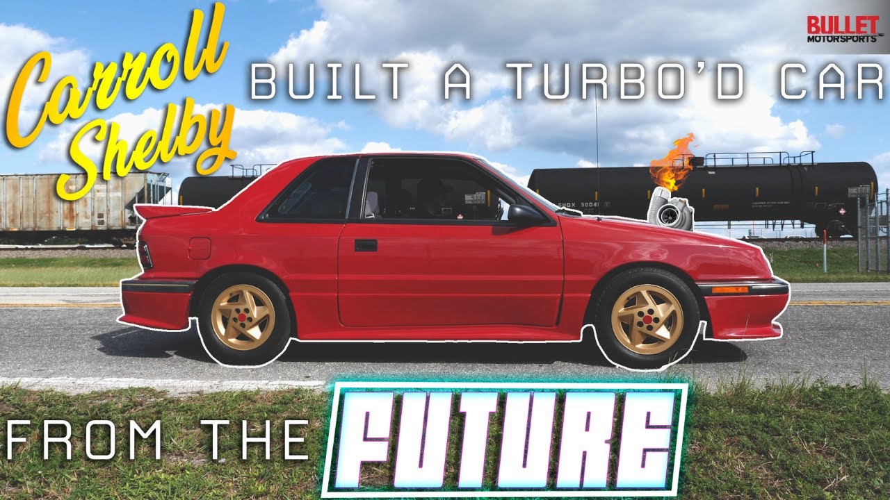 The RARE DODGE SHADOW CSX Was Ahead Of Its Time! [4k ...