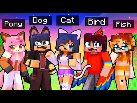 10 FRIENDS on one PET BLOCK in Minecraft!