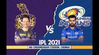 LIVE IPL 2021 | KKR vs MI | MATCH 05