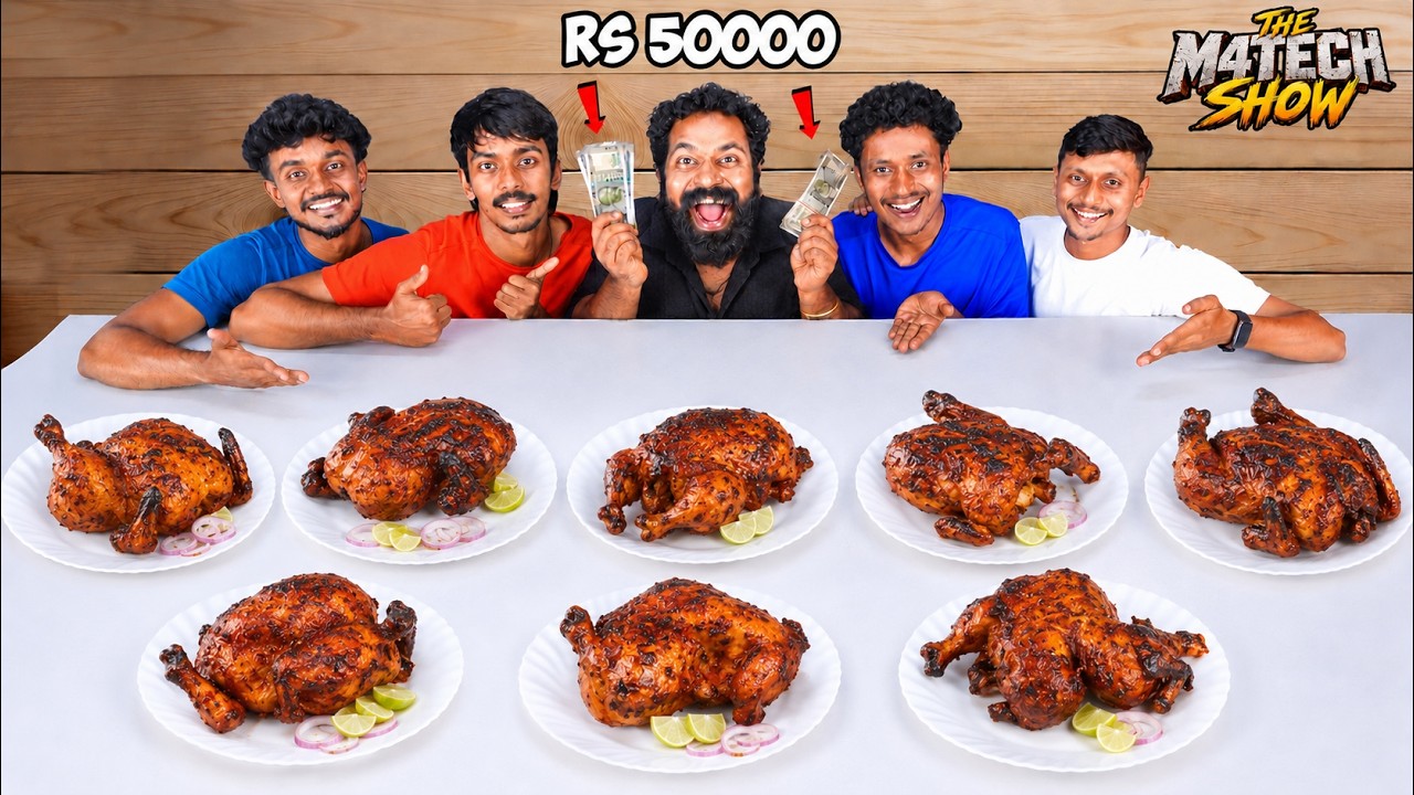 Shawayi Eating Challenge | Winner Takes ₹50,000 | M4 Tech Show |