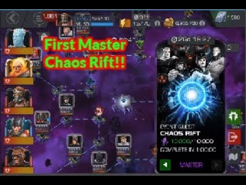 First Master Chaos Rift | Marvel Contest Of Champions