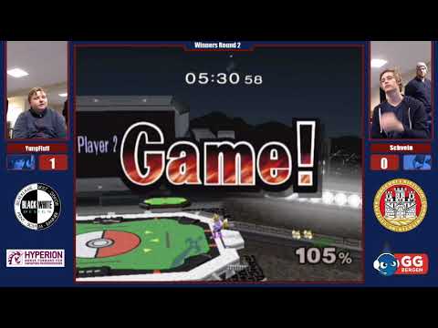 GG Bergen Laksevåg 24 - YungFluff vs Schvein - Winners Round 2 - Melee
