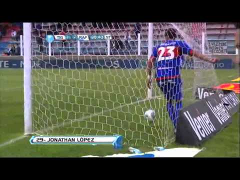 Gol de López Tigre 1 Rafaela 2 Fecha 8 Torneo Final 2013 - GolesYa.com