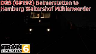 DGS (69192) Beimerstetten to Hamburg Waltershof Mühlenwerder - Frankenbahn - BR 145 - TSW6