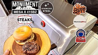 Cast Iron Seared Beef Tenderloin! / Monument Grills Mesa II 415BZ Stainless Steel Gas Grill!