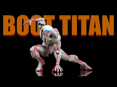Ep843 Amazing Yamaguchi Revoltech Armored Titan knock off REVIEW