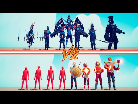 GOOD DLC + RANDOM TEAM vs EVIL DLC - Totally Accurate Battle Simulator | TABS